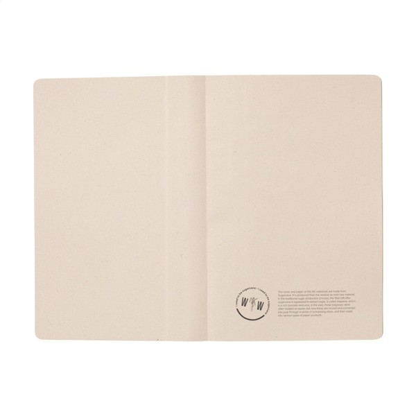 Sugarcane Paper Notebook A5 - White