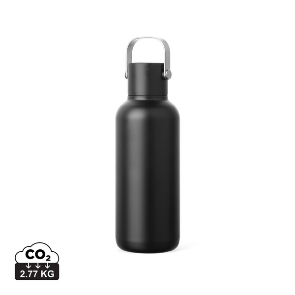 VINGA Cael RCS SS sip bottle 600ML - Black