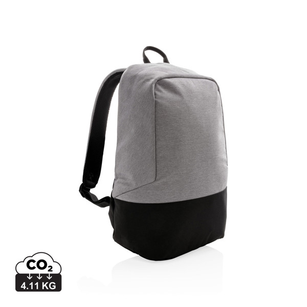 Sac à dos antivol et anti RFID - Gris / Noir