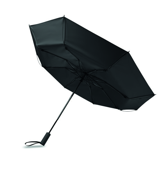 23 inch windproof umbrella Agumbe - Black