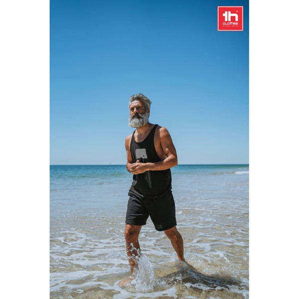 THC IBIZA. T-shirt de manga cava para homem - Preto / XXL