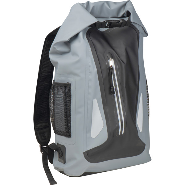 Waterresistant backpack DANIELE - Silvergrey