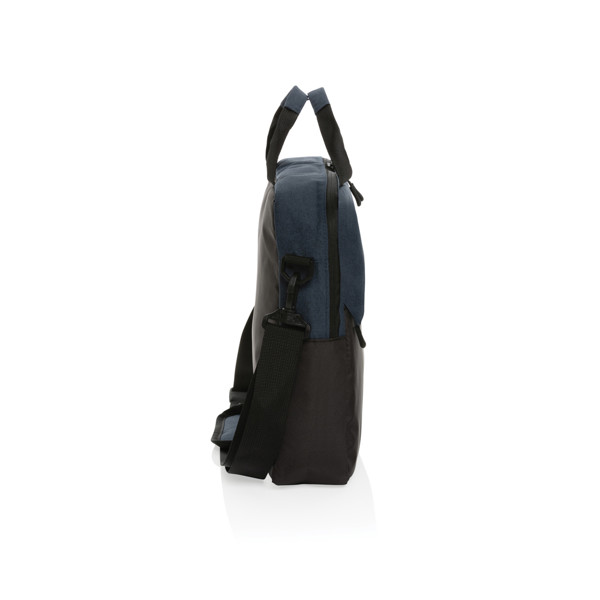 Kazu torba za prenosnik rPET, 15,6 inch - Modra