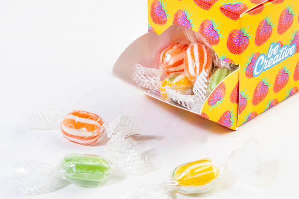Custom Candy Dispenser CreaCandy Cube