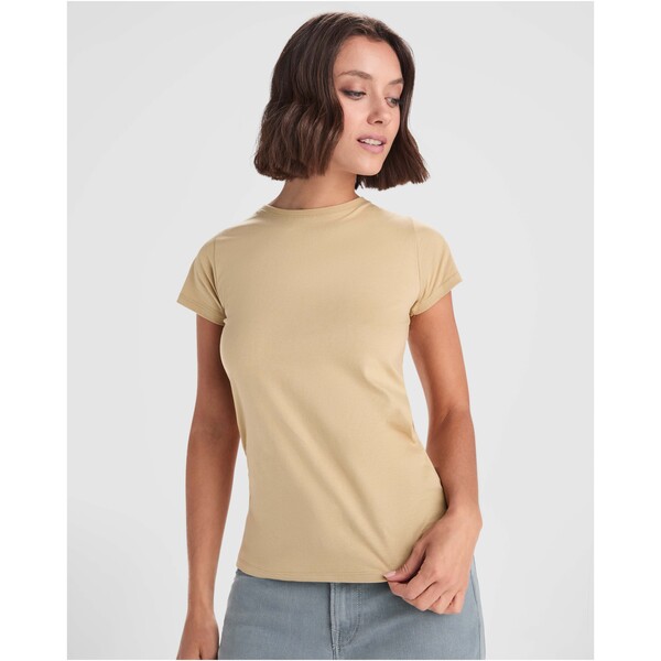 T-shirt a maniche corte per donna da 170 g/m² Capri - Granato / 3XL