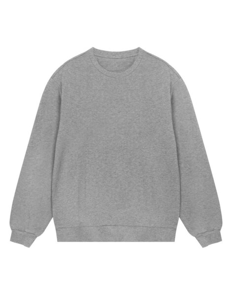 Mens Regular Sweatshirt - Grey Melange / 2XL