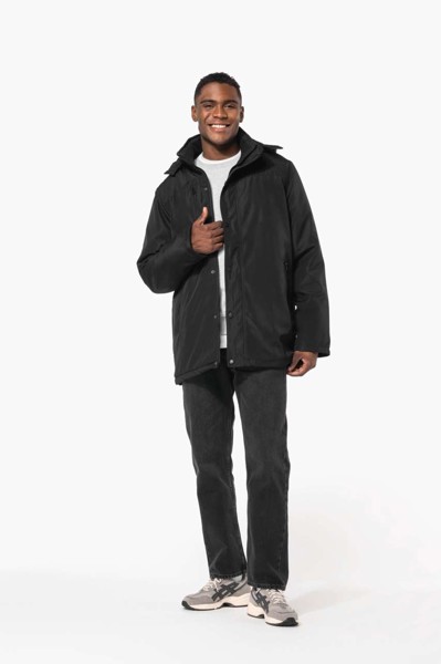 Parka With Removable Hood - S