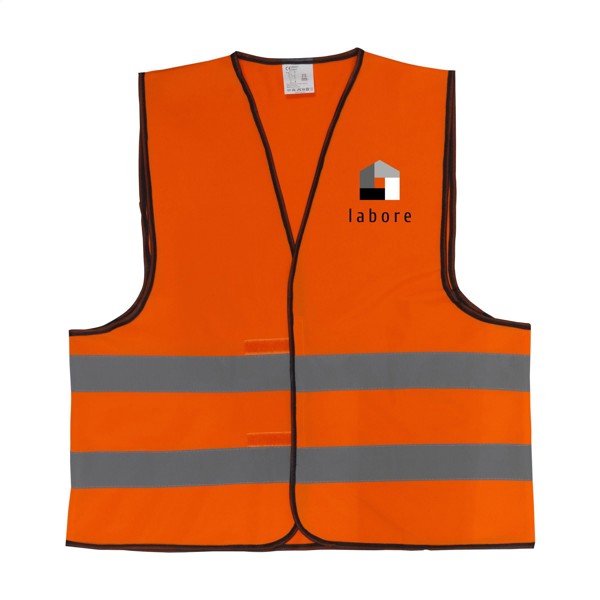 SafetyFirst veste de sécurité - orange fluo