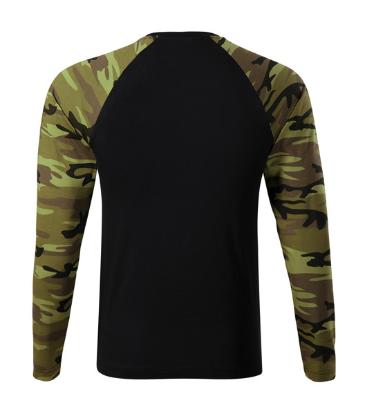 Triko Unisex Malfini® Camouflage Ls - Camouflage Green / XS