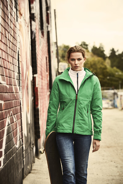 Printer Flat Track Lady Jacket White M