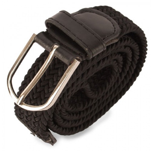 CINTURON ELASTICO "SPIKE" - Negro