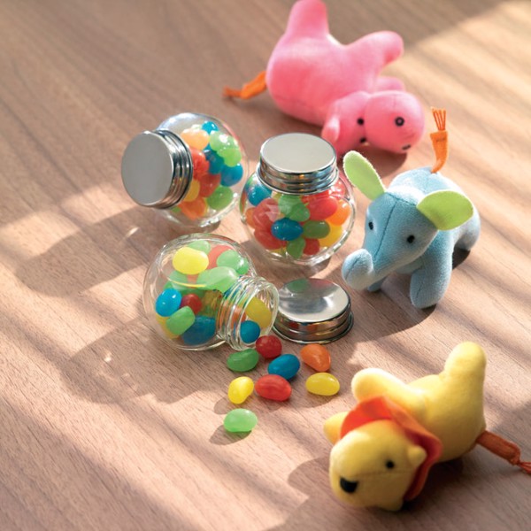 Beandy glass jar,jelly beans,40g candies