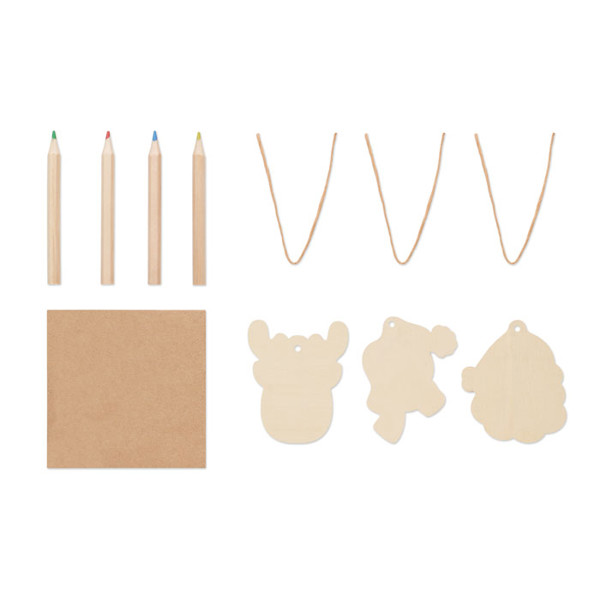 MB - Drawing wooden ornaments set Funcool