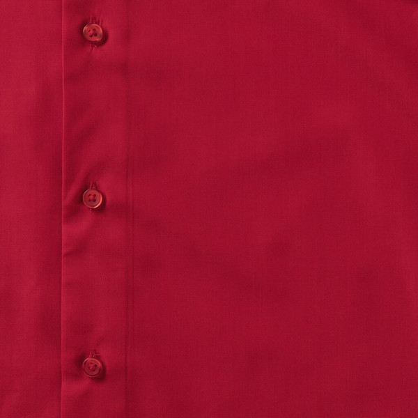 Tailored Poplin Shirt - Classic Red / 2XL