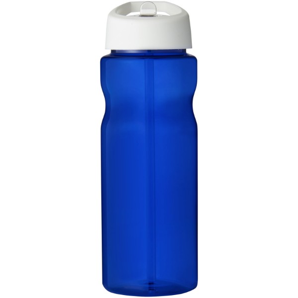 Bouteille de sport H2O Active® Eco Base 650ml couvercle bec verseur - Bleu / Blanc