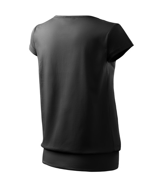 Tričko Dámske Malfini® City - Čierna / 3XL