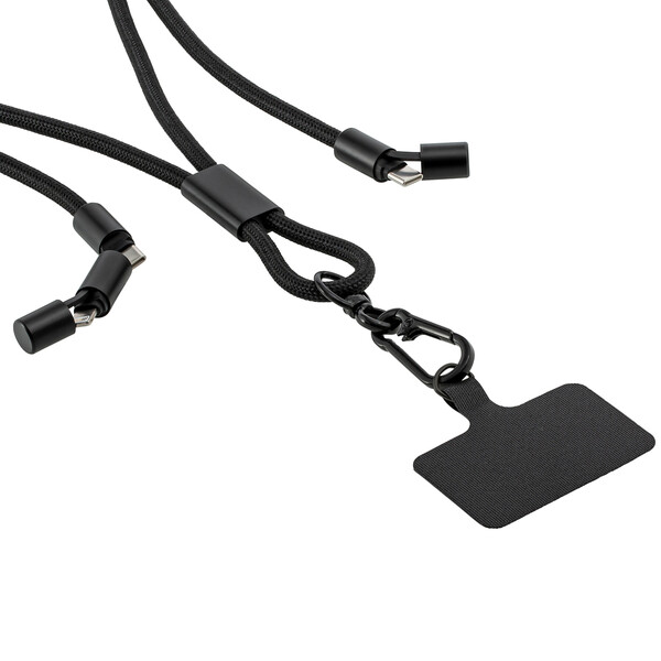 Câble de chargement lanyard SMARTYARD - noir