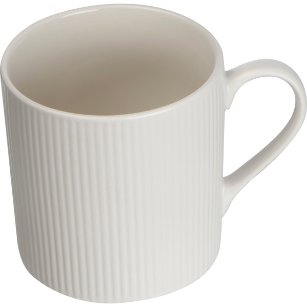 JOAN Cană ceramică, 400ml - White