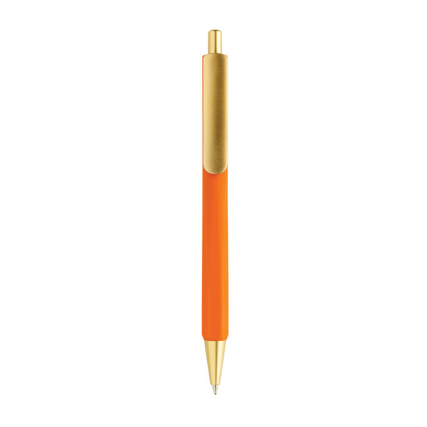 Trojhranné pero EDGE RCS Luxury - Oranžová