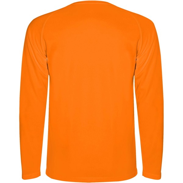 Maglietta sportiva Montecarlo a manica lunga per bambini - Arancione fluo / 8
