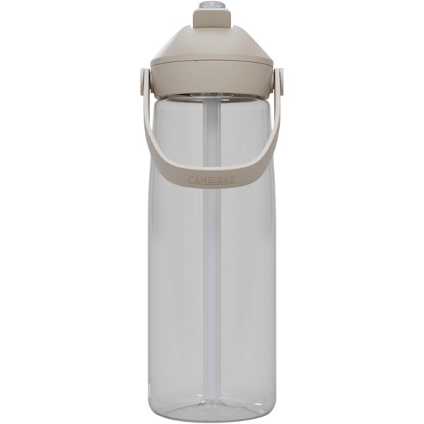 Camelbak® Thrive Flip 750 ml Tritan Renew Trinkflasche mit Flip Strohhalm - transparent klar
