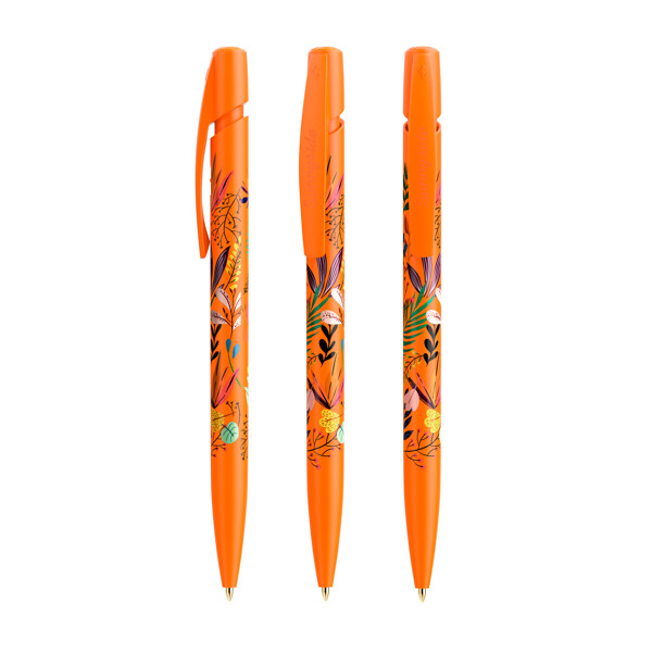 Stylo-bille BIC® Media Clic - Orange
