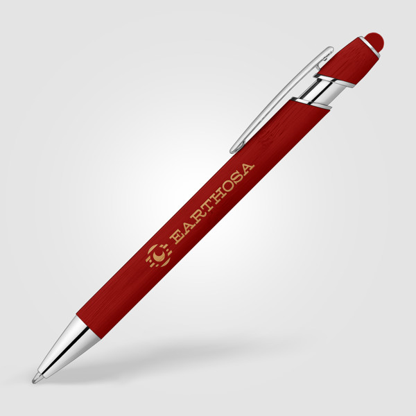 Stylo stylet Prince Bamboo - Rouge / Laser