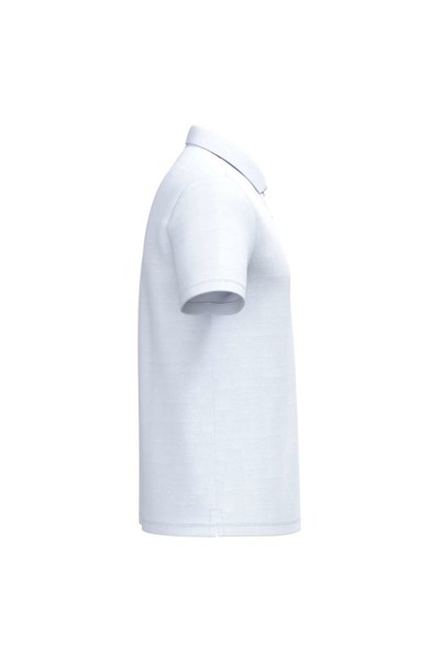 Men's Pique Polo Shirt - Ideal White / S