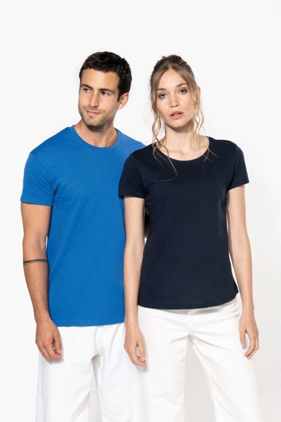 Ladies' Bio150ic Crew Neck T-Shirt - Light Royal Blue / S
