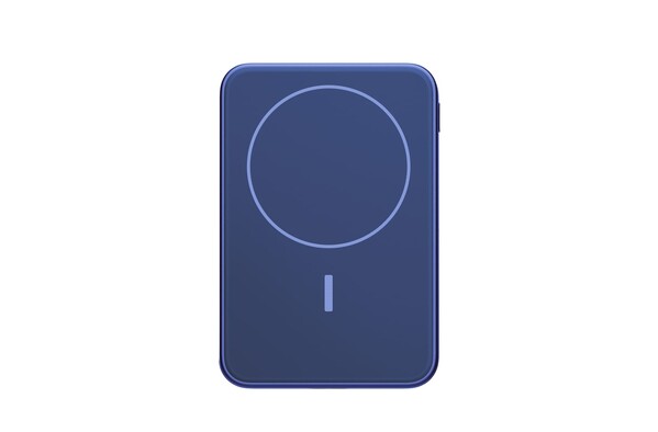 2PBM5000| Fresh 'n Rebel Compatible with MagSafe MagSafe Powerbank Wireless 5000mAh - Bleu