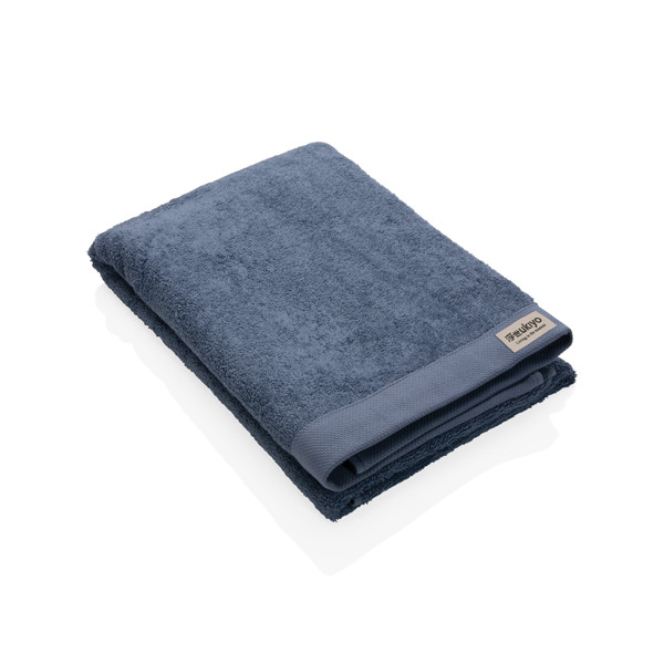 Ukiyo Sakura bath towel 70x140cm, 500 gsm - Blue