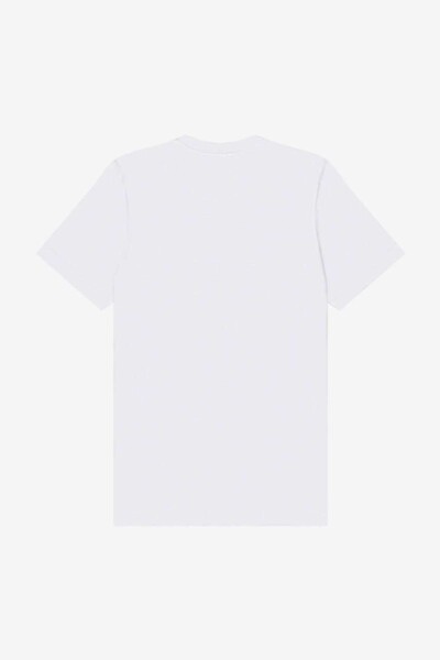 Unisex Poly-Cotton Short Sleeve Tee - White / M