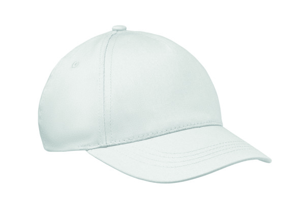 5 panel kids baseball cap Buzz Kids - White