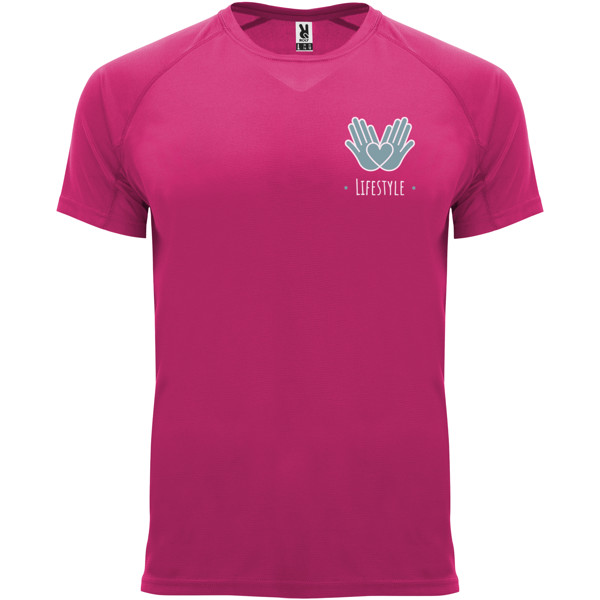 T-shirt Bahrain en maille piquée à manches courtes pour homme - Rossette / XL