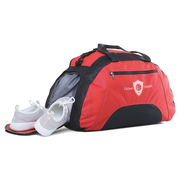 FIT. Športová taška z materiálu polyester 600D - Červená