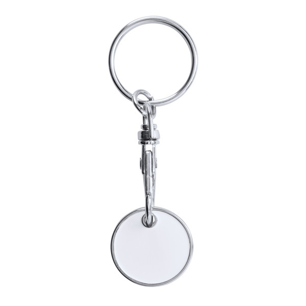Llavero Moneda Tonic  - BLANCO