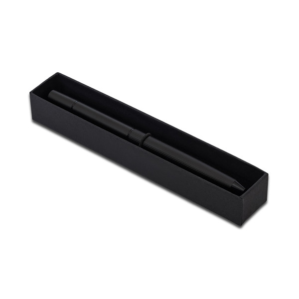 Duet 2in1 pen long-life pencil in a box - Black