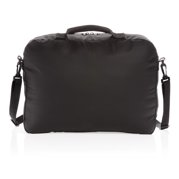 Fashion black 15.6" laptop bag PVC free