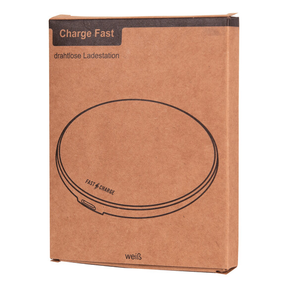 Wireless Charging Station Charge Fast - White