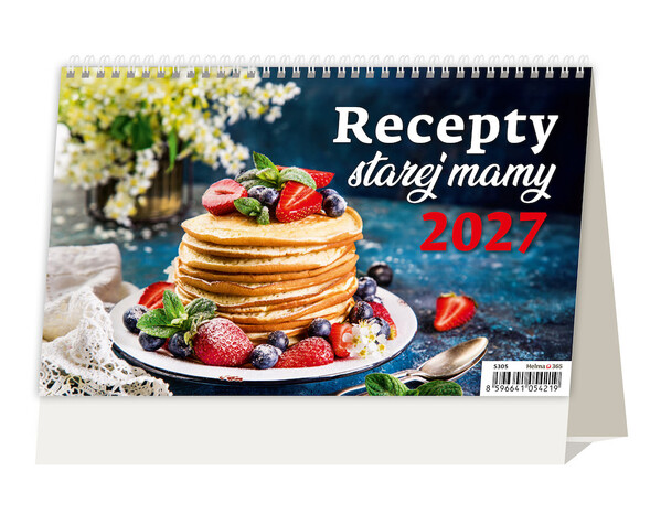 Stolní kalendář Recepty starej mamy 2027