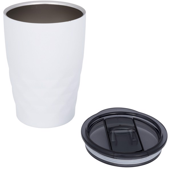 Geo 350 ml Kupfer-Vakuum Isolierbecher - Weiss