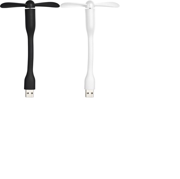PVC USB fan - White