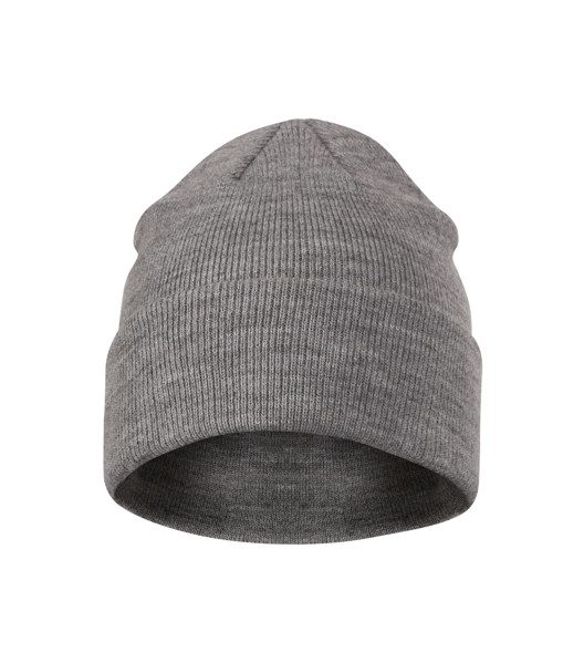 Čepice Unisex Malfini® Beanie - Tmavě Šedý Melír / uni