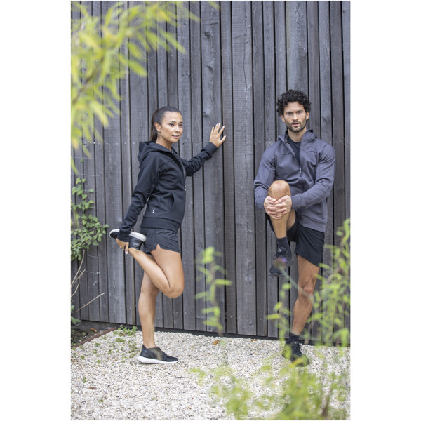 Veste Nubia en tricot performance à fermeture zippée intégrale pour femme - Noir / M