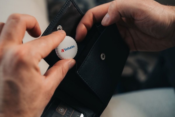 Verbatim tracker My Finder Coin - WHITE