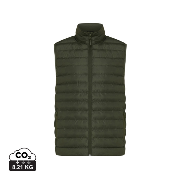 Iqoniq Meru men recycled polyester bodywarmer - Khaki / XXL