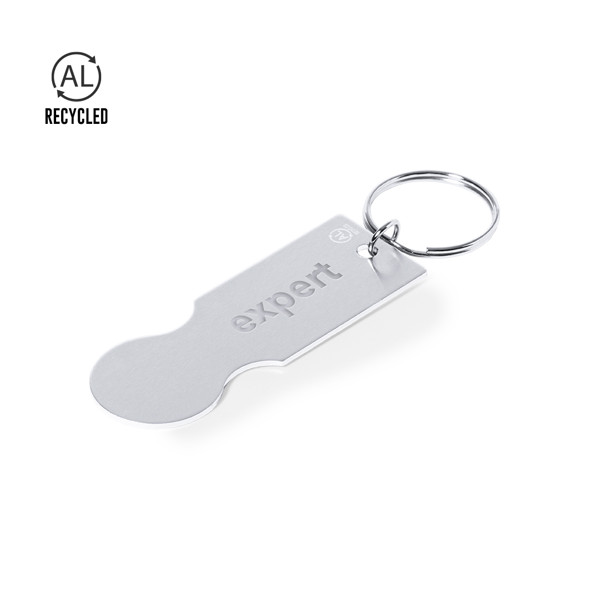 Llavero Moneda Talgun - Plateado