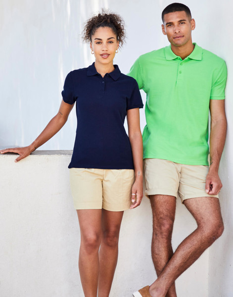 Ladies Premium Polo - White / XS (8)
