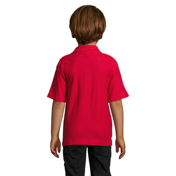 SUMMER II KIDS Polo 170g - VermelhoXL