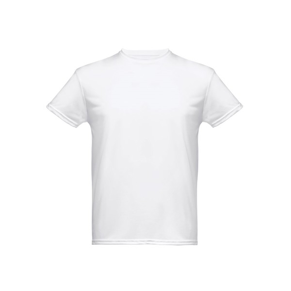 T-shirt técnica para homem. Cor branca - THC NICOSIA